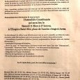Invitation à l'A.G. constitutive en 1995